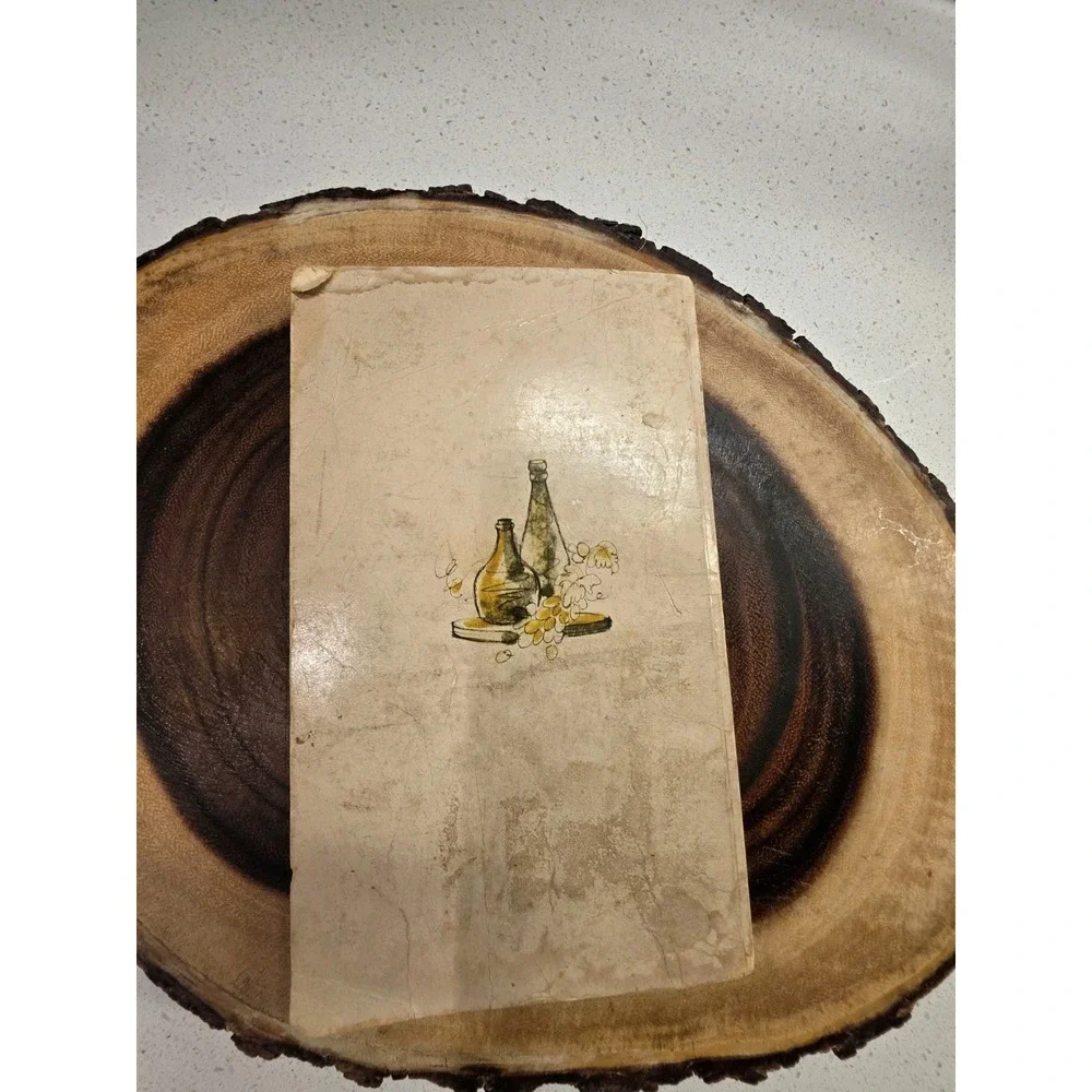 VINTAGE Cooking with Wine and High Spirits by Rebecca Caruba 1963 PAPERBACK